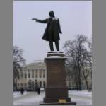 Pushkin is revered in St. Petersburg