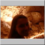 Daria inside the Caverns