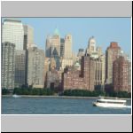 Manhattan skyline - view from the water