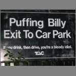 If you take picture of this sign, you are either American, or a bloody idiot.