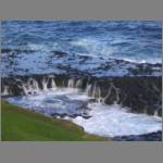 The impressive surf that beats against seal rocks