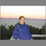Duck Point, overlooking the bay (a bit chilly at dusk, hence the jacket)