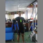 Got mask, snorkel, fins... ready to swim!
