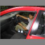 See -- the steering wheel's on the right!