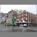 Green trams everywhere!