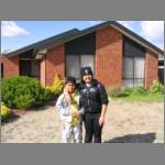Abhishek and Aditi at home