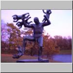 ...to father, literally burdened with family