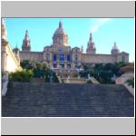 Houses the National Museum of Art of Catalunya