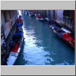 Double-parked gondolas, not surprising is it?