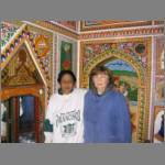 The moms enjoying a nice hotel room in Jhun Jhun