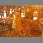 The model is enclosed in vaccum-sealed glass