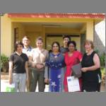 Posing with mamaji's family