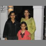 Alka, Neha (left) and little Nikita