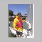 Our skipper on the sailboat we took