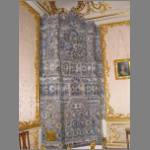 Beautiful porcelin fireplaces kept the tsars warm