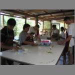 The class at work