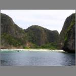 Maya Bay where "The Beach" was partly filmed