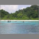 The beach on Similand Island No.8