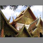 Rooftops of temple buildings