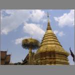 Chedi with lace umbrellas