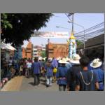 Parade procession going through Tha Pae gate