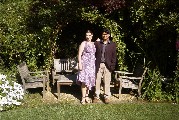 Puneet and Daria at French Launry