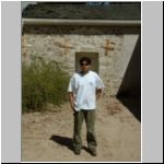 Puneet at the old Monterey jailhouse