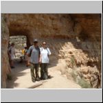 Bright Angel Trail into the Canyon