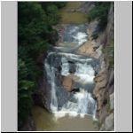 ...with tumbling cascades...