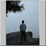 Brave Cherokee on the Blowing Rock