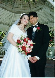 Puneet and Daria at Disney Wedding